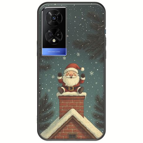 Chimney Santa TCL 50 5G Black TPU (Μαύρη Σιλικόνη)