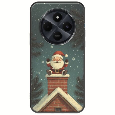 Chimney Santa Xiaomi Redmi 14C Black TPU (Μαύρη Σιλικόνη)