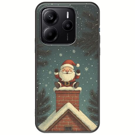 Chimney Santa Xiaomi Redmi Note 14 5G Black TPU (Μαύρη Σιλικόνη)