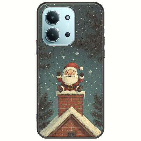 Chimney Santa Xiaomi Redmi 15C Black TPU (Μαύρη Σιλικόνη)