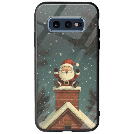 Chimney Santa Samsung Galaxy S10e Groove TPU (Tempered Glass και TPU)