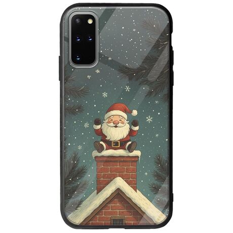 Chimney Santa Samsung Galaxy S20 Plus Groove TPU (Tempered Glass και TPU)