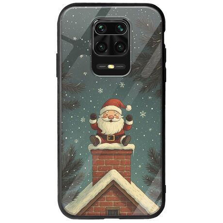 Chimney Santa Xiaomi Redmi Note 9S / 9 Pro / 9 Pro Max Groove TPU (Tempered Glass και TPU)