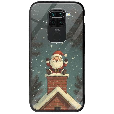 Chimney Santa Xiaomi Redmi Note 9 Groove TPU (Tempered Glass και TPU)