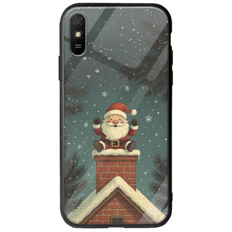 Chimney Santa Xiaomi Redmi 9A Groove TPU (Tempered Glass και TPU)