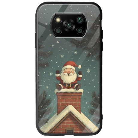 Chimney Santa Xiaomi Poco X3 NFC / X3 Pro Groove TPU (Tempered Glass και TPU)