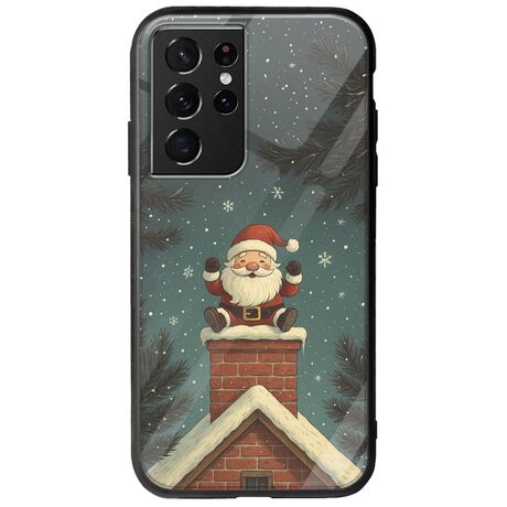 Chimney Santa Samsung Galaxy S21 Ultra Groove TPU (Tempered Glass και TPU)