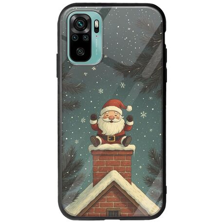Chimney Santa Xiaomi Redmi Note 10 / 10s Groove TPU (Tempered Glass και TPU)