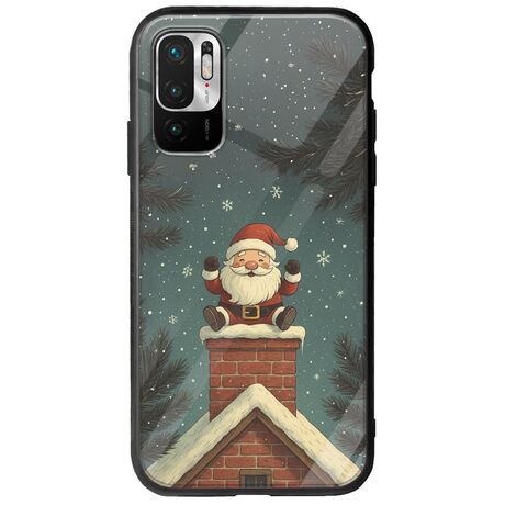 Chimney Santa Xiaomi Redmi Note 10 5G Groove TPU (Tempered Glass και TPU)