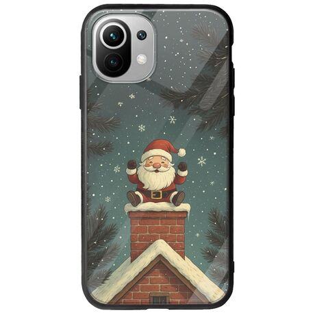 Chimney Santa Xiaomi Mi 11 Lite / 11 Lite NE / 5G Groove TPU (Tempered Glass και TPU)