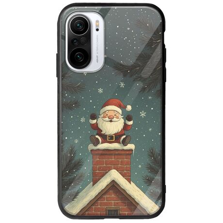 Chimney Santa Xiaomi Poco F3 Groove TPU (Tempered Glass και TPU)