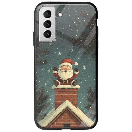 Chimney Santa Samsung Galaxy S22 Plus Groove TPU (Tempered Glass και TPU)
