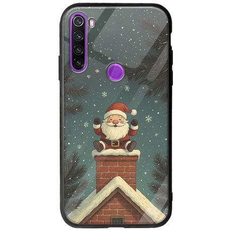 Chimney Santa Xiaomi Redmi Note 8 2021 Groove TPU (Tempered Glass και TPU)