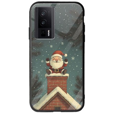 Chimney Santa Xiaomi Poco F5 Pro 5G Groove TPU (Tempered Glass και TPU)