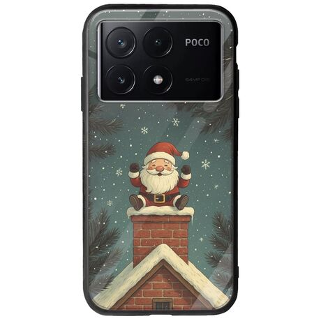 Chimney Santa Xiaomi Poco X6 Pro 5G Groove TPU (Tempered Glass και TPU)