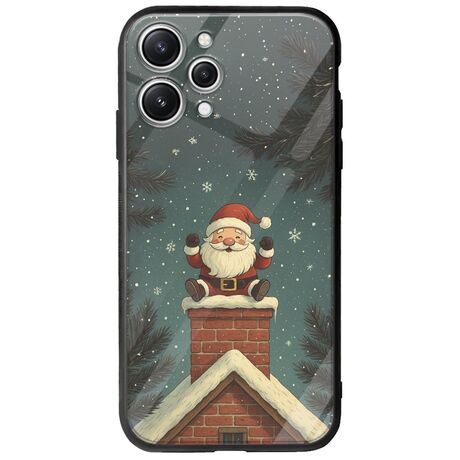 Chimney Santa Xiaomi Redmi 12 5G Groove TPU (Tempered Glass και TPU)