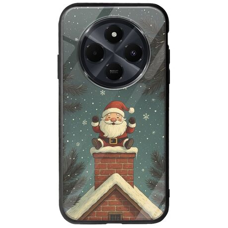 Chimney Santa Xiaomi Poco C75 4G Groove TPU (Tempered Glass και TPU)