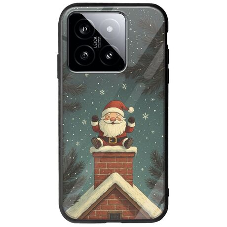 Chimney Santa Xiaomi 14T 5G Groove TPU (Tempered Glass και TPU)