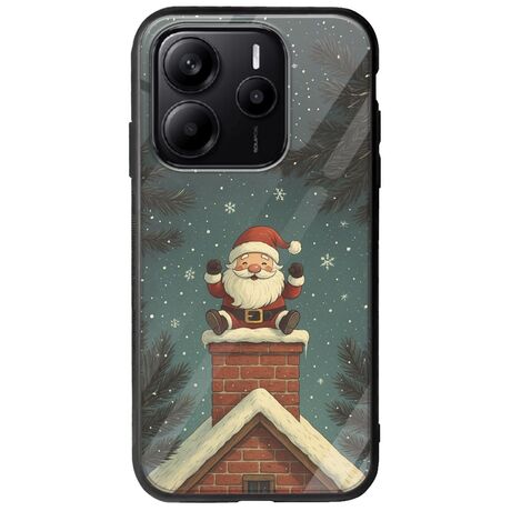 Chimney Santa Xiaomi Redmi Note 14 5G Groove TPU (Tempered Glass και TPU)
