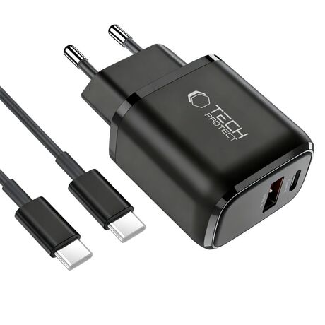 Tech Protect GaN Fast Charger 45W USB-C PD μαύρο