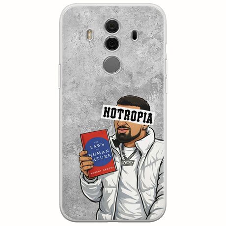 Epic Quotes - Notropia Huawei Mate 10 Pro Flexible TPU (Διάφανη Σιλικόνη)
