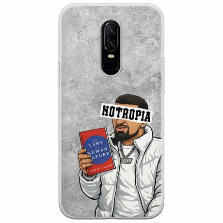 Epic Quotes - Notropia OnePlus 6 Flexible TPU (Διάφανη Σιλικόνη)