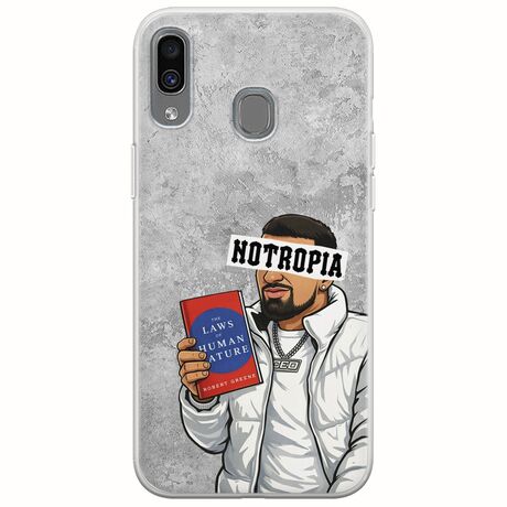 Epic Quotes - Notropia Samsung Galaxy A40 Flexible TPU (Διάφανη Σιλικόνη)