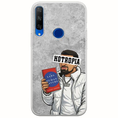 Epic Quotes - Notropia Huawei Honor 20 Lite Flexible TPU (Διάφανη Σιλικόνη)