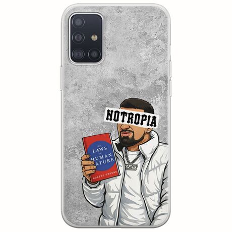 Epic Quotes - Notropia Samsung Galaxy A51 Flexible TPU (Διάφανη Σιλικόνη)