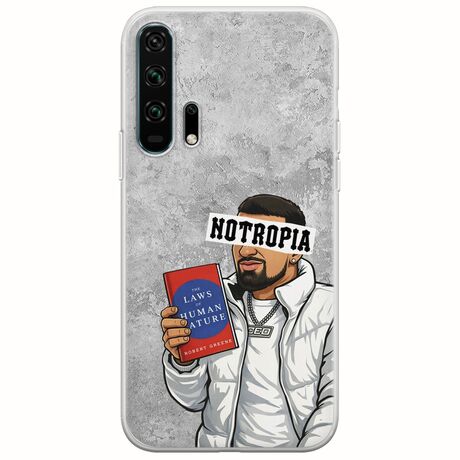 Epic Quotes - Notropia Huawei Honor 20 Pro Flexible TPU (Διάφανη Σιλικόνη)