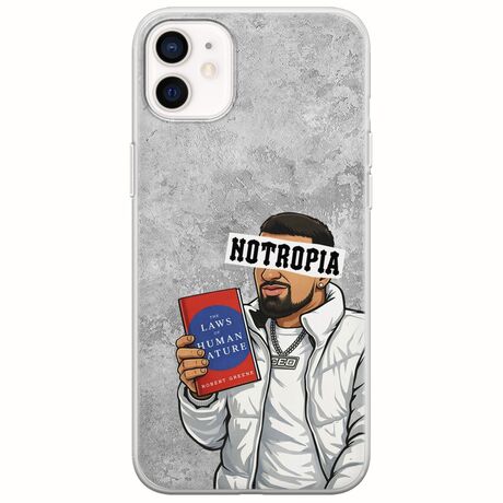 Epic Quotes - Notropia iPhone 12 Flexible TPU (Διάφανη Σιλικόνη)