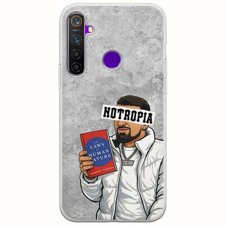 Epic Quotes - Notropia Realme 5 Pro Flexible TPU (Διάφανη Σιλικόνη)