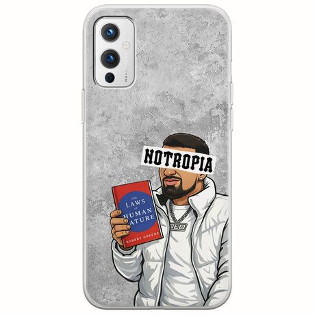 Epic Quotes - Notropia OnePlus 9 Flexible TPU (Διάφανη Σιλικόνη)