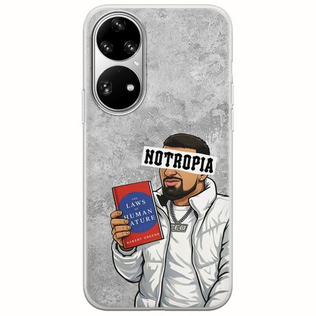 Epic Quotes - Notropia Huawei P50 Pro Flexible TPU (Διάφανη Σιλικόνη)