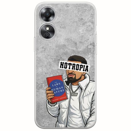 Epic Quotes - Notropia Oppo A17 Flexible TPU (Διάφανη Σιλικόνη)