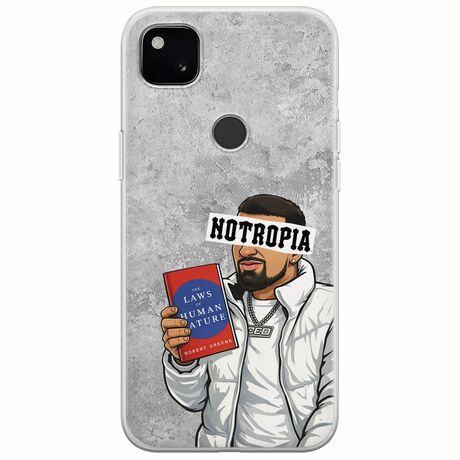 Epic Quotes - Notropia Google Pixel 4a 4G Flexible TPU (Διάφανη Σιλικόνη)