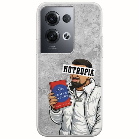 Epic Quotes - Notropia Oppo Reno 8 Pro 5G Flexible TPU (Διάφανη Σιλικόνη)