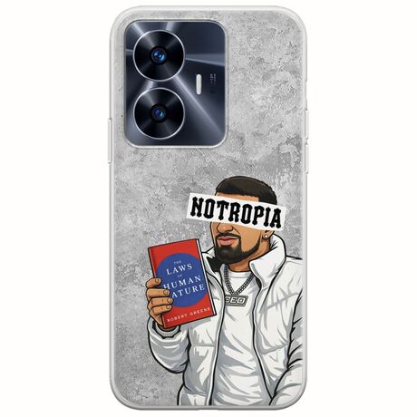 Epic Quotes - Notropia Realme C55 Flexible TPU (Διάφανη Σιλικόνη)