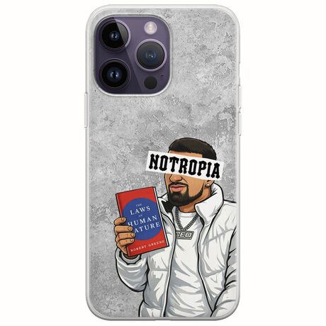 Epic Quotes - Notropia iPhone 15 Pro Flexible TPU (Διάφανη Σιλικόνη)