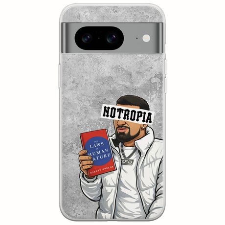 Epic Quotes - Notropia Google Pixel 8 5G Flexible TPU (Διάφανη Σιλικόνη)