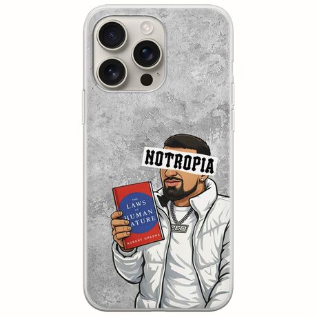Epic Quotes - Notropia iPhone 16 Pro Flexible TPU (Διάφανη Σιλικόνη)