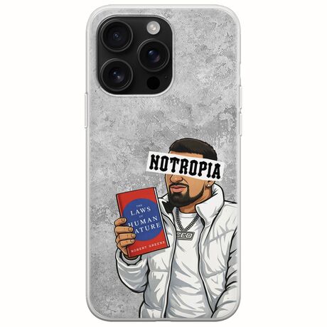 Epic Quotes - Notropia iPhone 16 Pro Max Flexible TPU (Διάφανη Σιλικόνη)