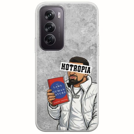 Epic Quotes - Notropia Oppo Reno 12 5G Flexible TPU (Διάφανη Σιλικόνη)