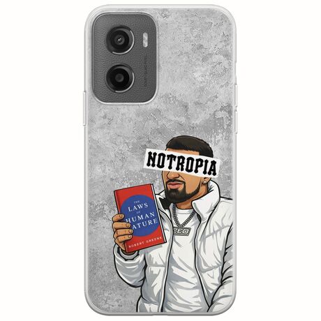 Epic Quotes - Notropia Motorola Moto G05 Flexible TPU (Διάφανη Σιλικόνη)