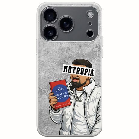 Epic Quotes - Notropia iPhone 17 Pro Max Flexible TPU (Διάφανη Σιλικόνη)