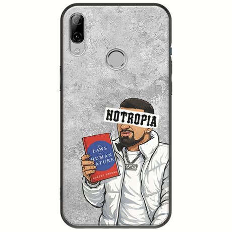 Epic Quotes - Notropia Huawei P20 Lite Black TPU (Μαύρη Σιλικόνη)