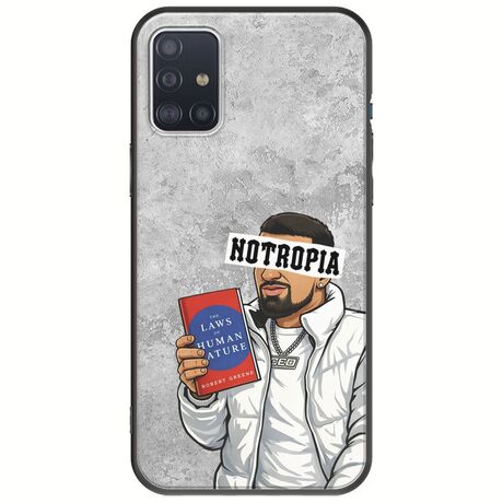 Epic Quotes - Notropia Samsung Galaxy A71 Black TPU (Μαύρη Σιλικόνη)