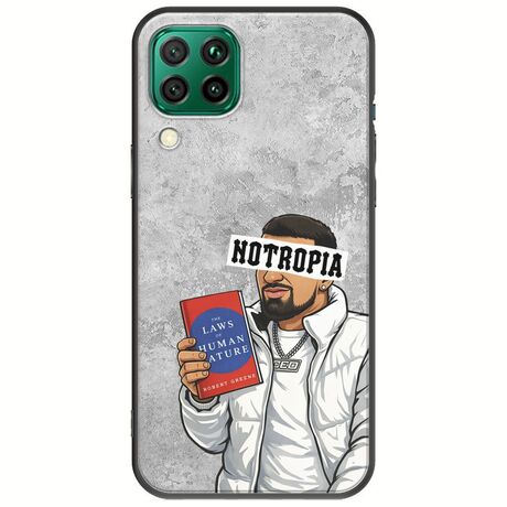 Epic Quotes - Notropia Huawei P40 Lite Black TPU (Μαύρη Σιλικόνη)