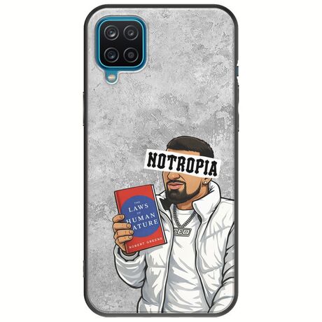 Epic Quotes - Notropia Samsung Galaxy A12 Black TPU (Μαύρη Σιλικόνη)