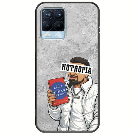Epic Quotes - Notropia Realme 8 / 8 Pro Black TPU (Μαύρη Σιλικόνη)